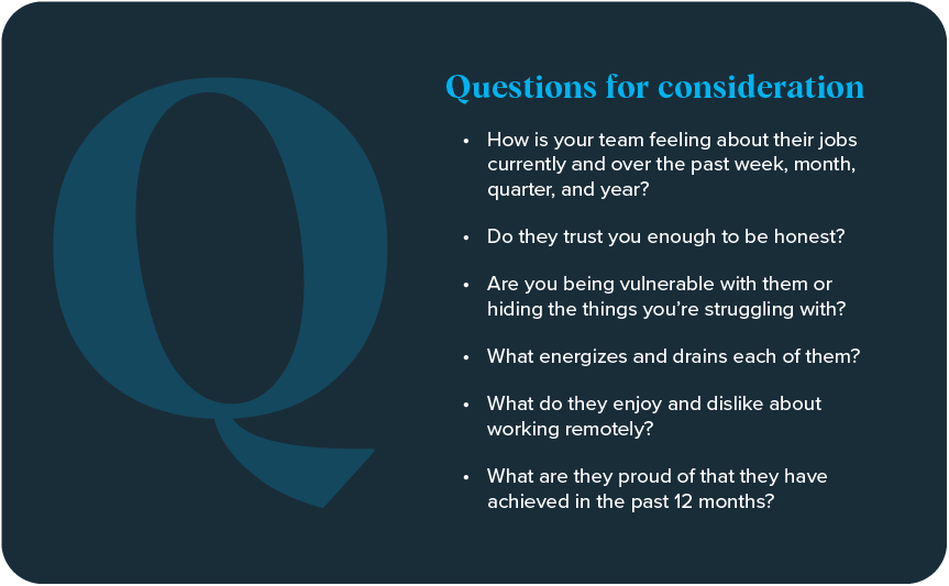 Questions to ask your employees to build better relationships